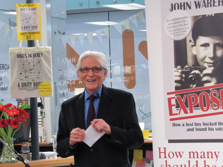 John Wareham at the launch of his book Exposed.
