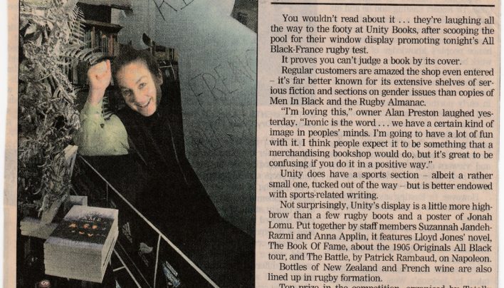 “You Can’t Judge A Shop By Its Window” article, Dominion Post, 2001