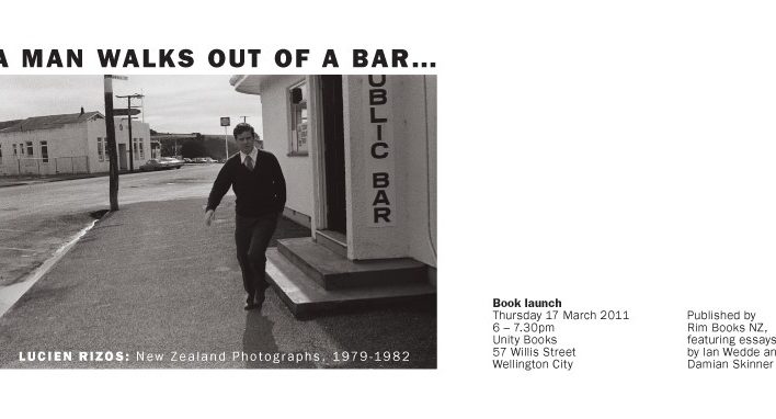A Man Walks Out of a Bar invitation, 17th March 2011