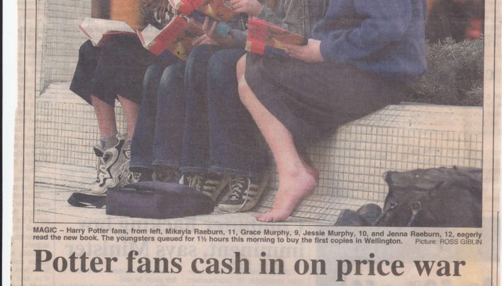 Harry Potter Price War as reported by the Evening Post, 13th July 2000