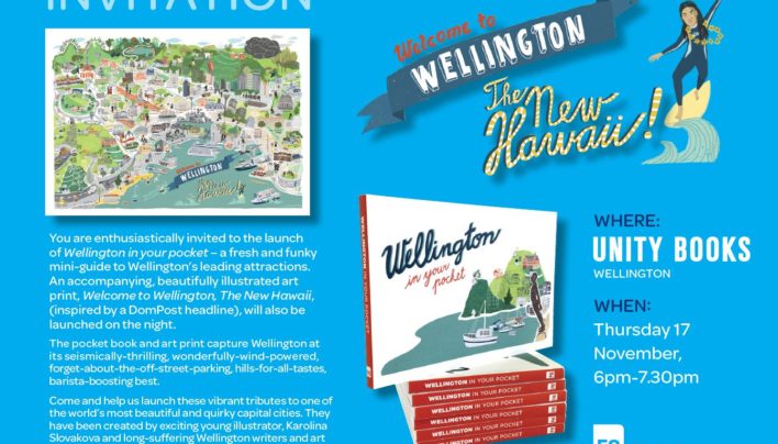 Wellington in your Pocket launch, 17th November 2016
