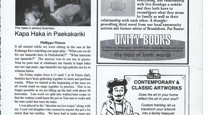 Advertisement, Paekakariki Xpressed, 18th April 2008