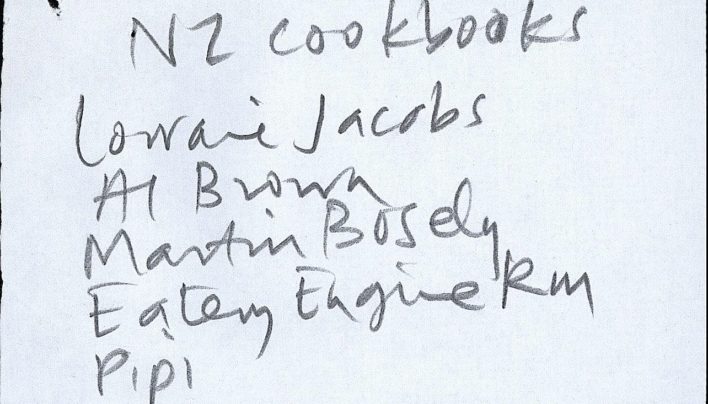 Nigella Lawson’s shopping list, 5th May 2014
