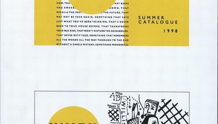 Summer Catalogue design ideas, December 1998