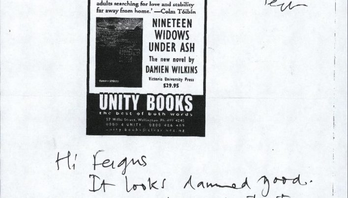 Nineteen Widows Under Ash advertisement, 16th August 2000