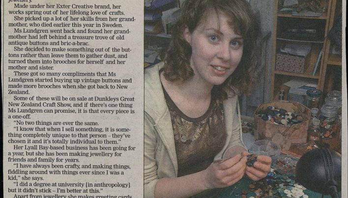 Karin Lundgren jewellery article, 8th August 2006