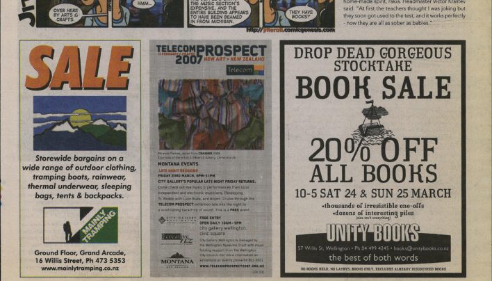 20% off Sale Advertisement, 21st March 2007