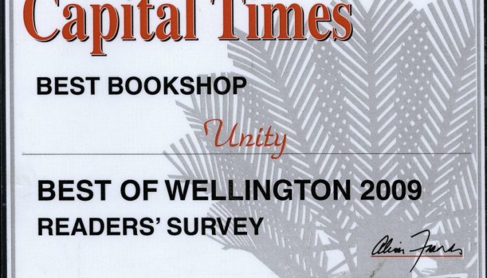 Best Bookshop, Capital Times Best of Wellington Reader’s Survey 2009
