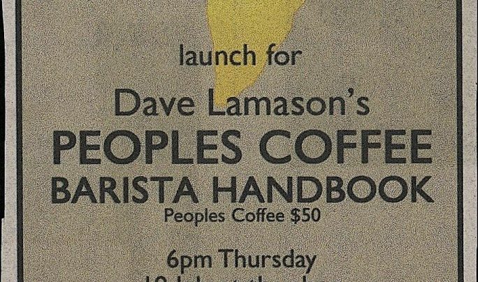 Peoples Coffee Barista Handbook launch, Capital Times, 18th July 2012