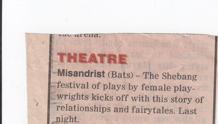 Misandrist Play at Bats, 2000