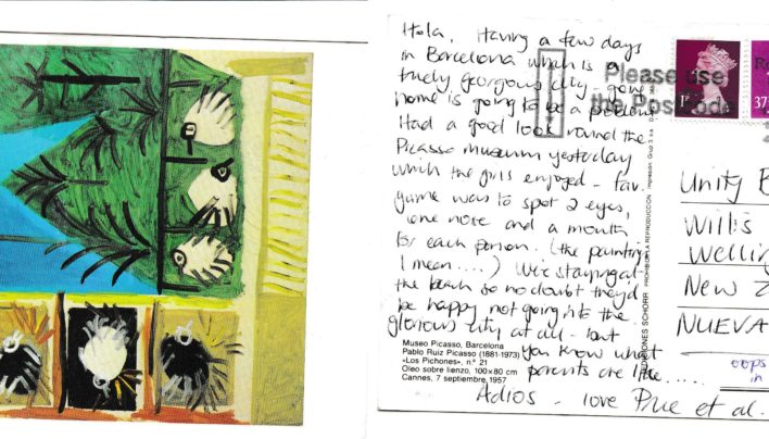 Prue Isaacs Postcard, 1998