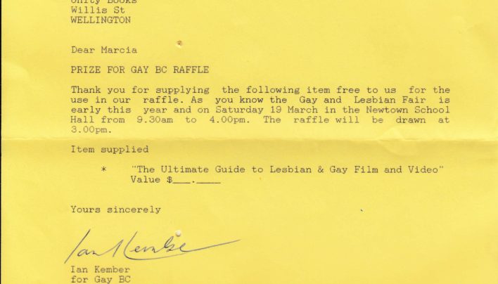 Gay Broadcasting Collective letter, 17th January 2000