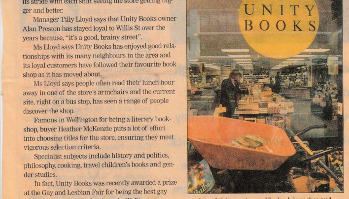 “Books on Brainy Street” article, 2000
