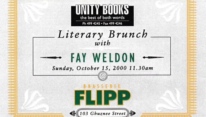 Literary Brunch with Fay Weldon, 15th October 2000