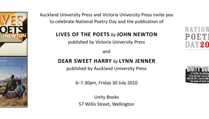 National Poetry Day, 30th July 2010