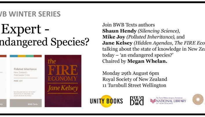 The Expert – An Endangered Species? event, 29th August 2016