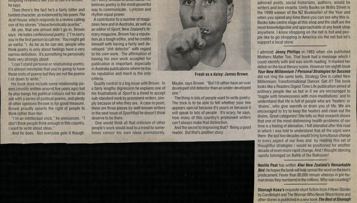 Book Page, Capital Times, October 1999