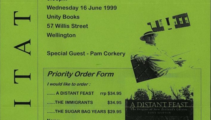 “A Distant Feast” launch, 16th June 1999