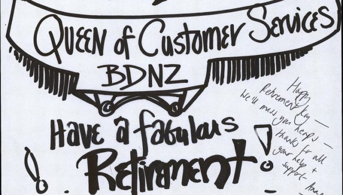 Kay from BDNZ retires, 2002