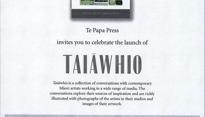 Taiawhio launch, 29th August 2002