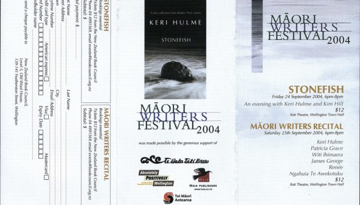 Māori Writers Festival, 24th September 2004