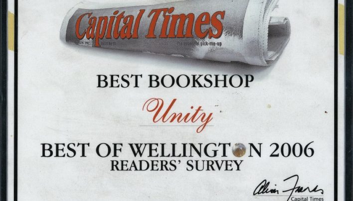 “Best Bookshop”, Capital Times Readers Survey, 2006