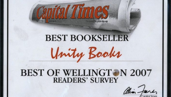 “Best Bookseller” Award, Capital Times Readers’ Survey 2007
