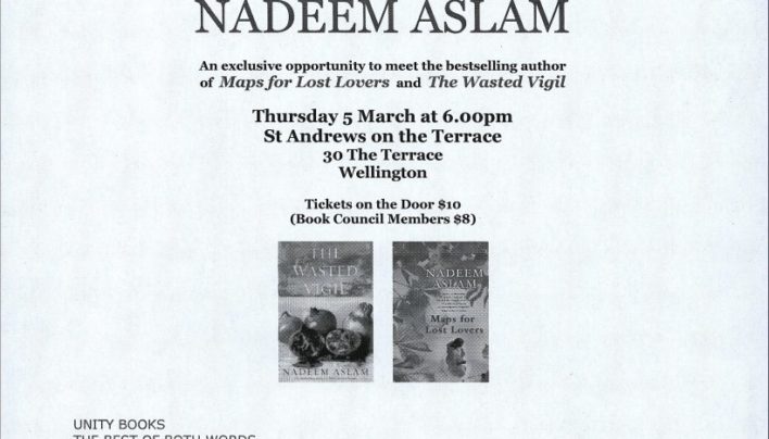 An Evening With Nadeem Aslam, 17th February 2009