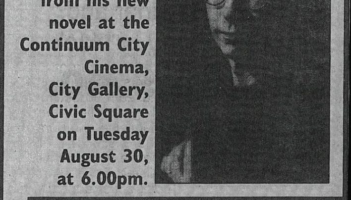 Peter Carey event, 30th August 1994