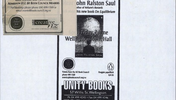 John Ralston Saul advertisements, 3rd June 2002