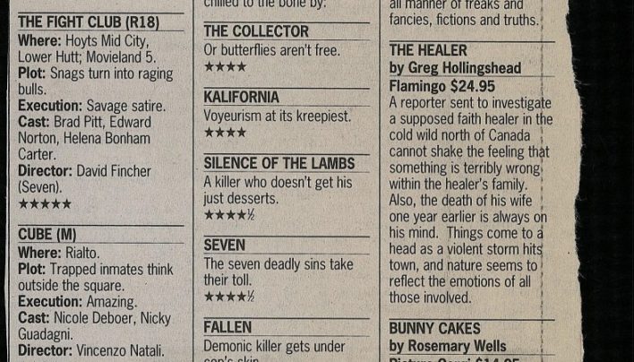 Sunday Fives book reviews, 27th November 1999