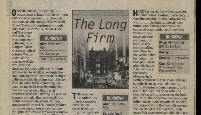 R&R Recommended Books, Evening Post, 11th May 2000