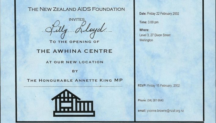Awhina Centre Opening, 22nd February 2002