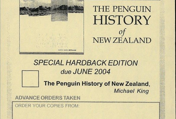 Michael King order form, June 2004