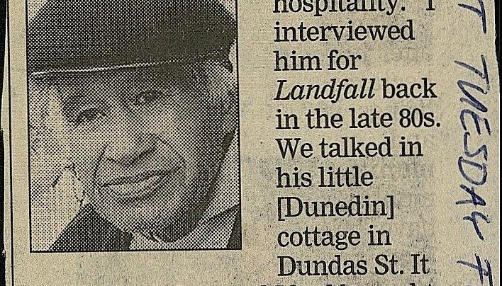 Hone Tuwhare obituary, Dominion Post, 12th February 2008