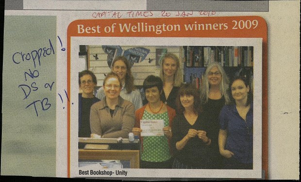 Best Bookshop, Capital Times, 20th January 2010