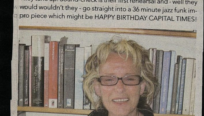 Happy Birthday Capital Times, 13th October 2010