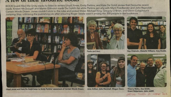 New Zealand Book Day, 20th March 2013