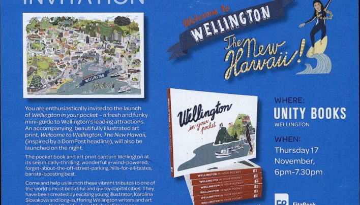 Wellington In Your Pocket invitation, 17th November 2016