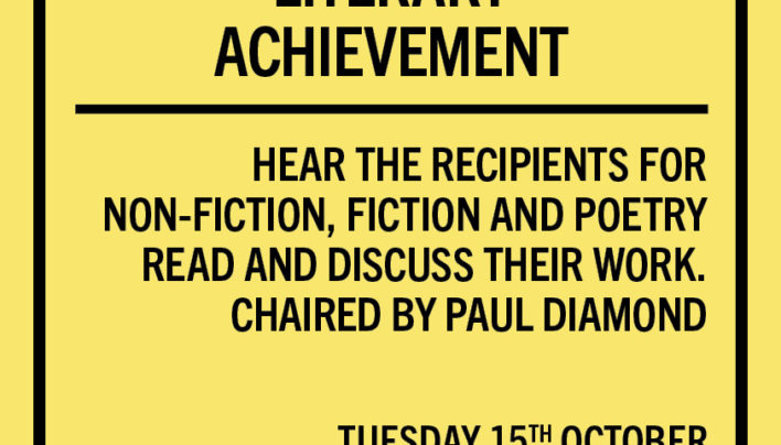 Lunchtime Event | Prime Minister’s Awards for Literary Achievement | 12-12:45pm Tuesday 15th October